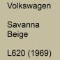 Preview: Volkswagen, Savanna Beige, L620 (1969).